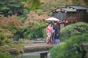 相楽園結婚式前撮り